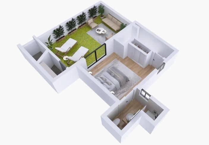 3 bedroom Penthouse for sale in Terrassa with pool - € 349,000 (Ref: 9274947)