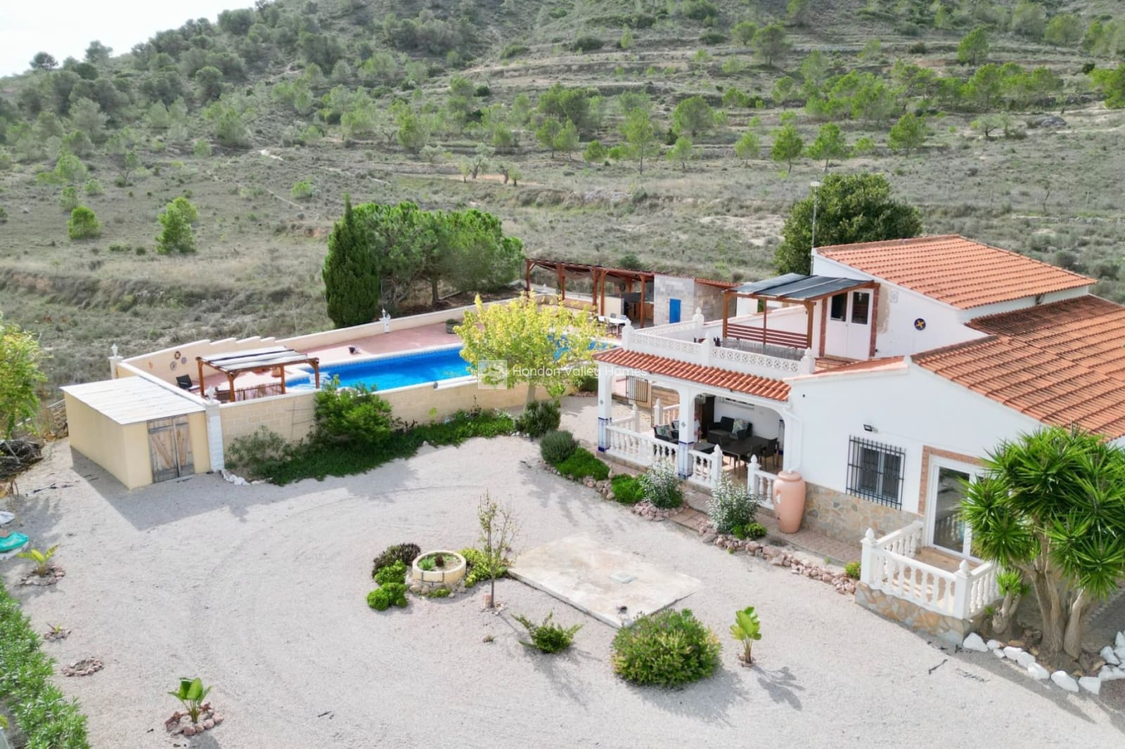 4 chambre Finca/Maison de Campagne à vendre à Hondon de los Frailes avec piscine - 380 000 € (Ref: 9335492)