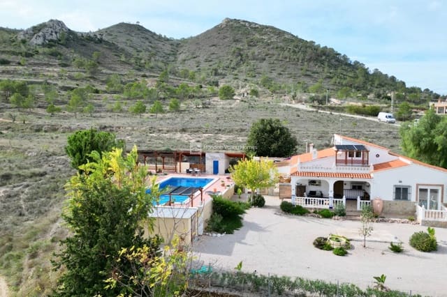4 slaapkamer Finca/Landhuis te koop in Hondón de los Frailes met zwembad - € 380.000 (Ref: 9335492)