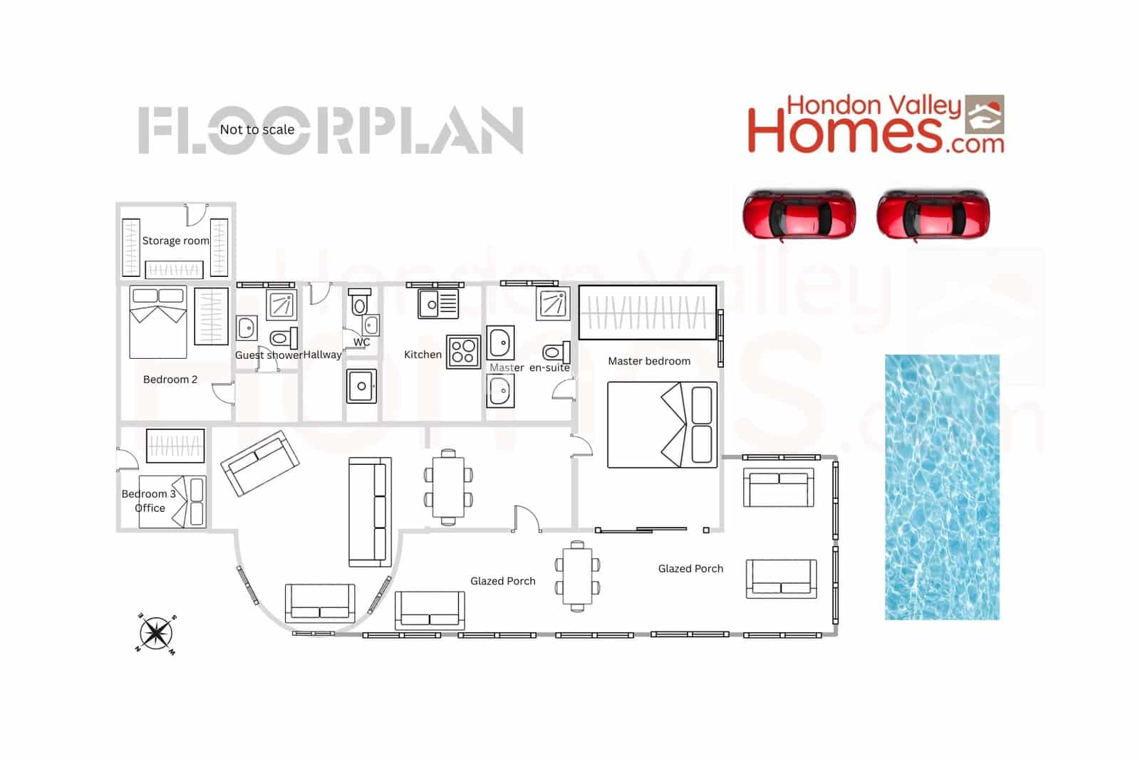 Chalet de 3 habitaciones en Hondón de las Nieves en venta con piscina - 299.950 € (Ref: 9401780)