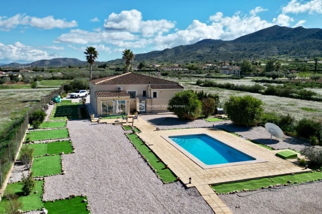 3 makuuhuone Huvila myytävänä paikassa Hondón de los Frailes mukana uima-altaan 
autotalli - 299 950 € (Ref: 9672157)