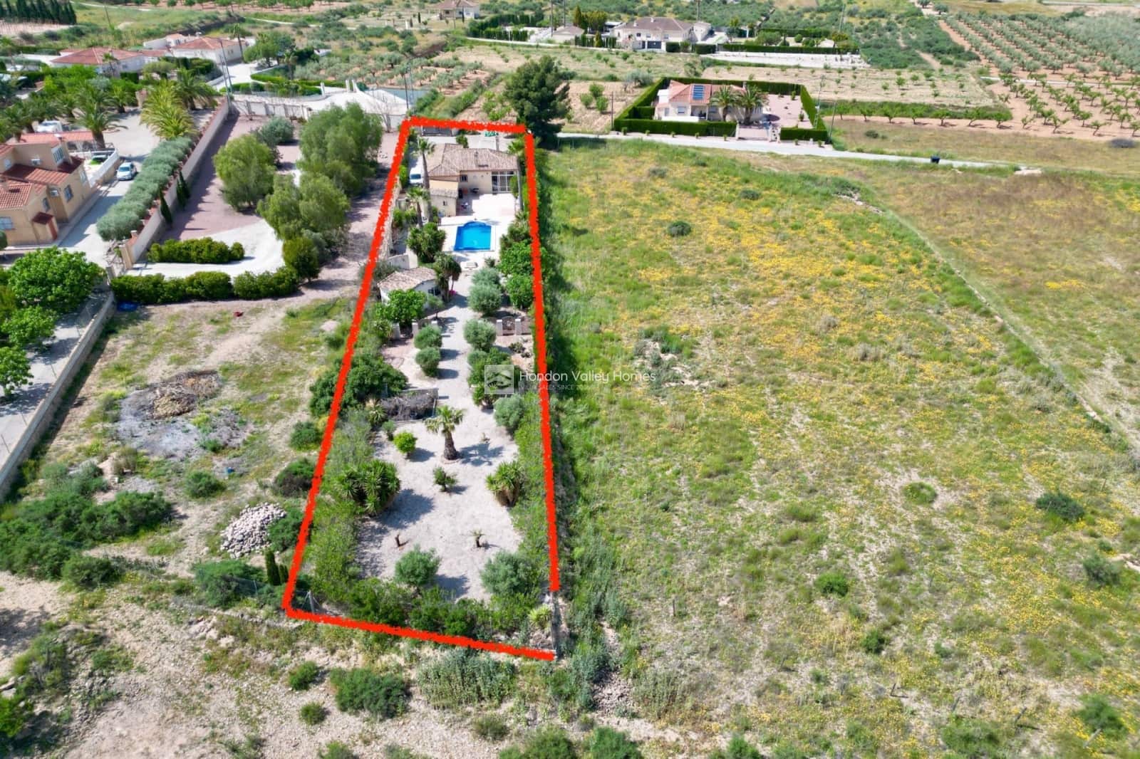 2 quarto Moradia para venda em Hondon de los Frailes com piscina - 299 950 € (Ref: 9810834)