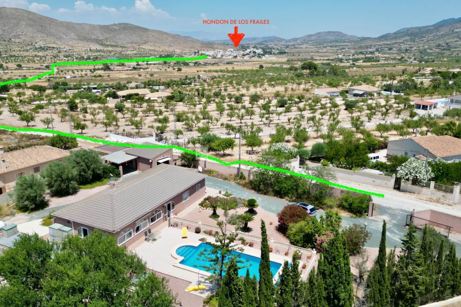 3 soveværelse Villa til salg i Hondon de los Frailes med swimmingpool garage - € 349.950 (Ref: 9936694)