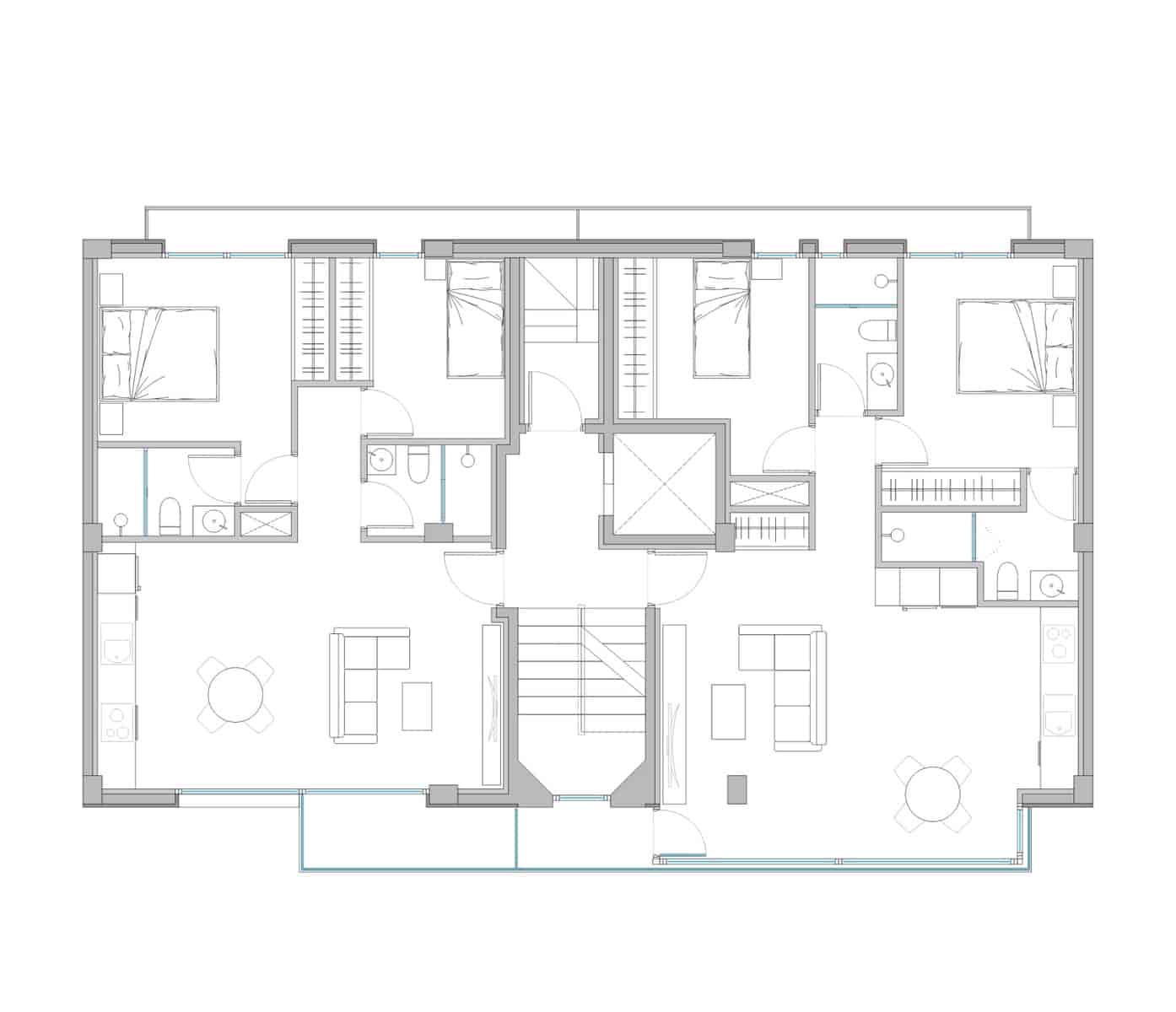 2 soveværelse Penthouse til salg i Palma de Mallorca - € 4.700.000 (Ref: 7731356)