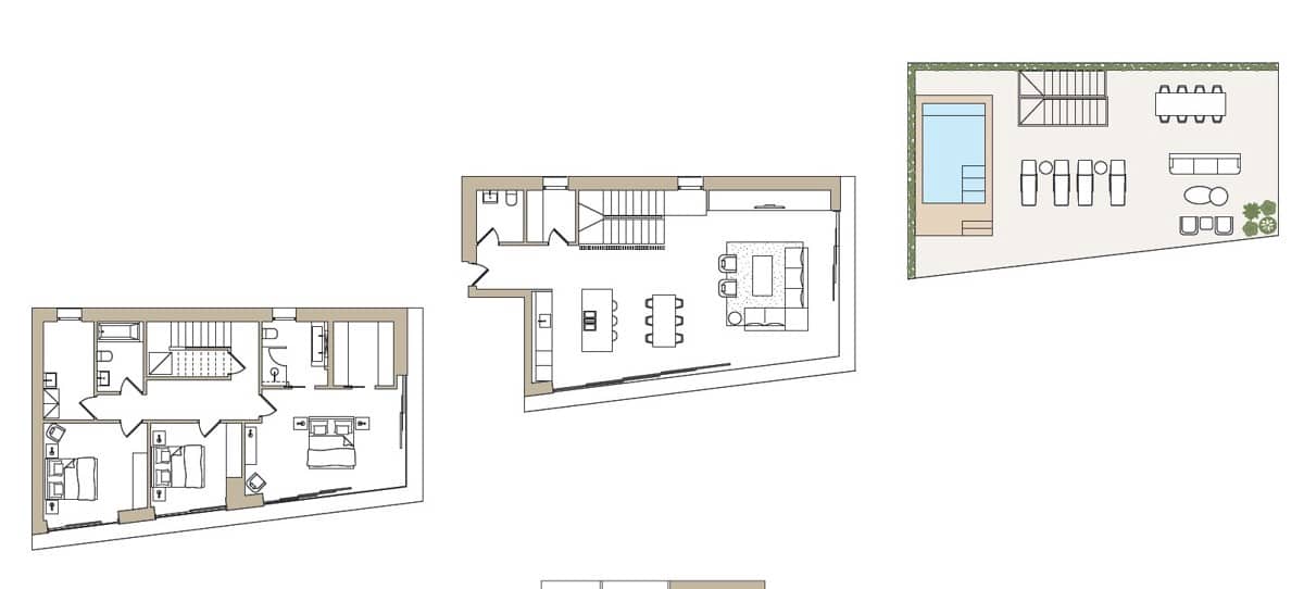 3 soveværelse Penthouse til salg i Cala Mayor med swimmingpool garage - € 3.220.500 (Ref: 7851961)