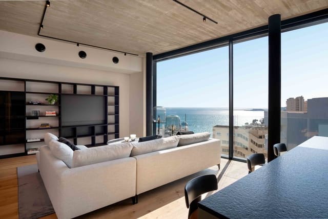 3 soveværelse Penthouse til salg i Cala Mayor, Palma de Mallorca med swimmingpool garage - € 3.220.500 (Ref: 7851961)