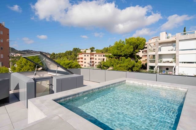 3 soveværelse Penthouse til salg i Cala Mayor, Palma de Mallorca med swimmingpool garage - € 3.220.500 (Ref: 7851961)