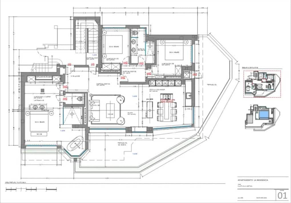 3 soveværelse Penthouse til salg i Calvia med swimmingpool garage - € 3.300.000 (Ref: 8505052)