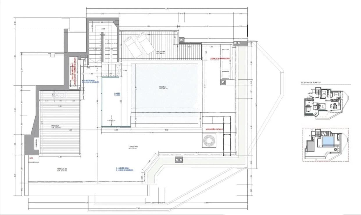 3 soveværelse Penthouse til salg i Calvia med swimmingpool garage - € 3.300.000 (Ref: 8505052)