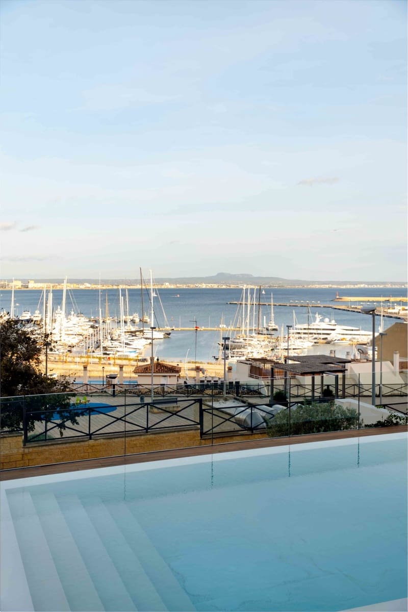 3 sypialnia Mieszkanie na sprzedaż w Palma de Mallorca z basenem garażem - 2 400 000 € (Ref: 8669249)