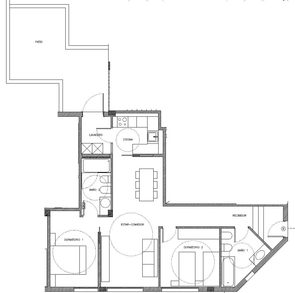 2 chambre Appartement à vendre à Palma de Mallorca - 450 000 € (Ref: 9002319)