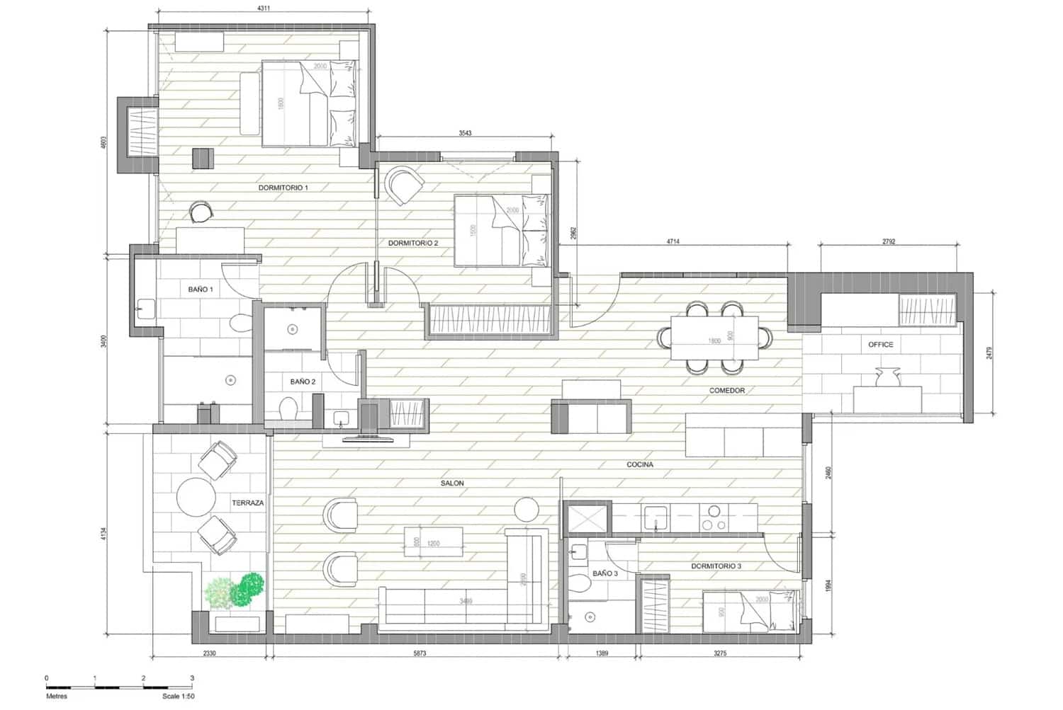 3 soverom Leilighet til salgs i Palma de Mallorca med svømmebasseng garasje - € 850 000 (Ref: 9335716)