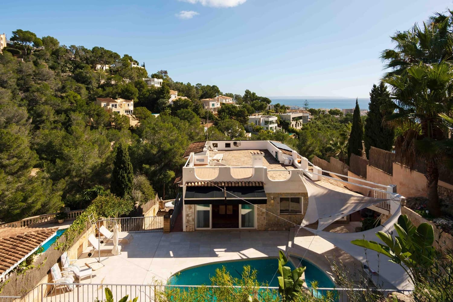 4 makuuhuone Huvila myytävänä paikassa Bendinat mukana uima-altaan - 2 250 000 € (Ref: 9656833)