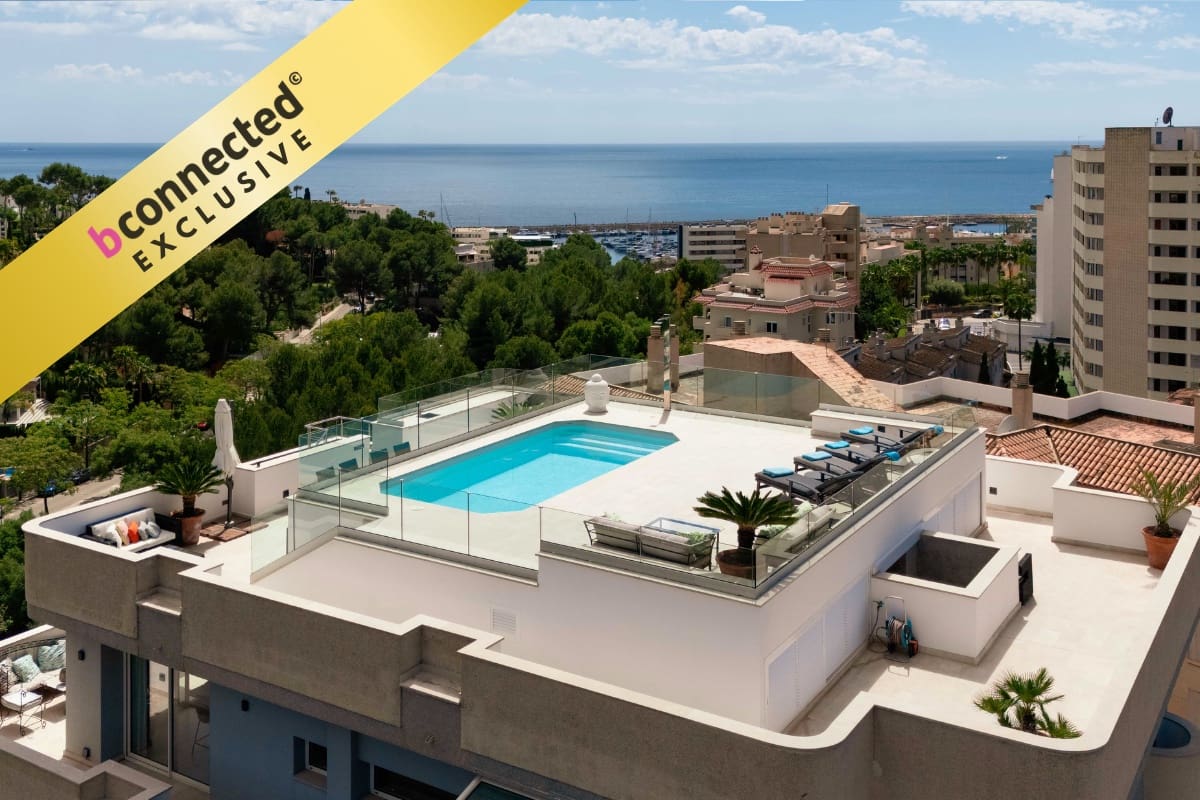 3 soveværelse Penthouse til salg i Portals Nous med swimmingpool garage - € 2.350.000 (Ref: 9752614)
