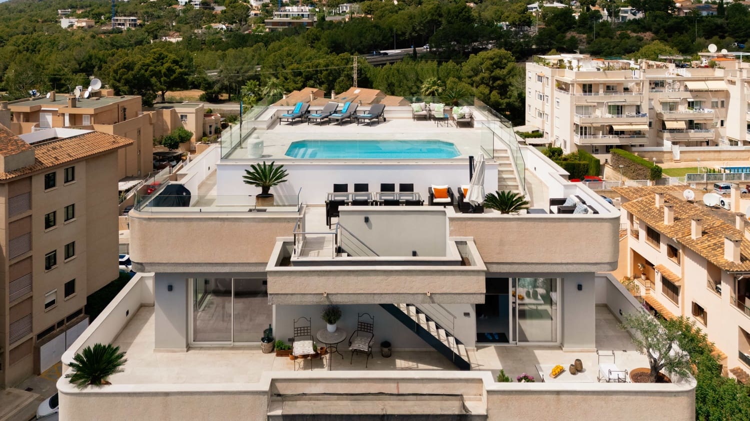 3 soveværelse Penthouse til salg i Portals Nous med swimmingpool garage - € 2.350.000 (Ref: 9752614)
