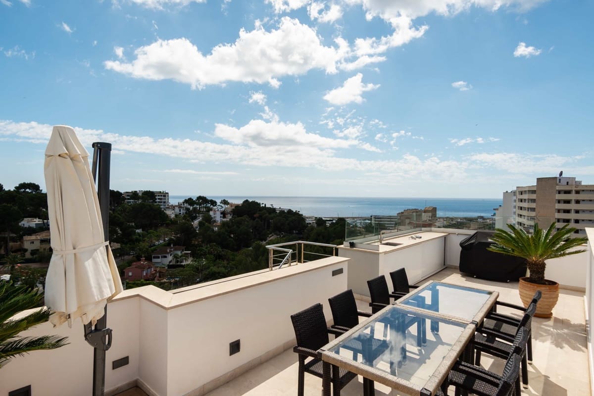3 soveværelse Penthouse til salg i Portals Nous med swimmingpool garage - € 2.350.000 (Ref: 9752614)