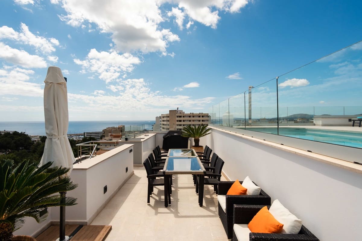 3 soveværelse Penthouse til salg i Portals Nous med swimmingpool garage - € 2.350.000 (Ref: 9752614)