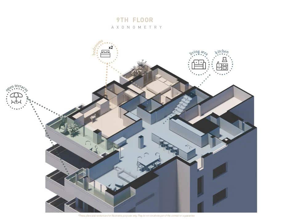 3 Zimmer Penthouse zu verkaufen in Palma de Mallorca - 4.200.000 € (Ref: 9891100)