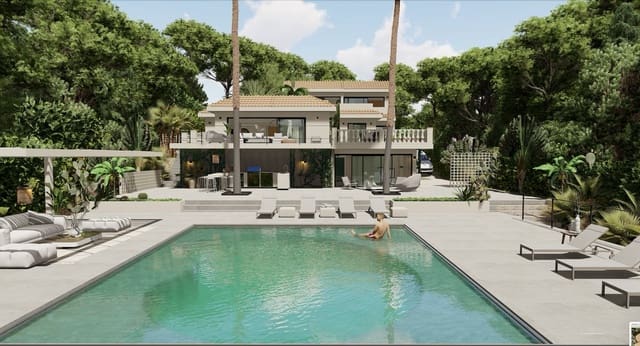 5 chambre Villa/Maison à vendre à Costa d'en Blanes, Calvià avec piscine garage - 1 850 000 € (Ref: 9552360)