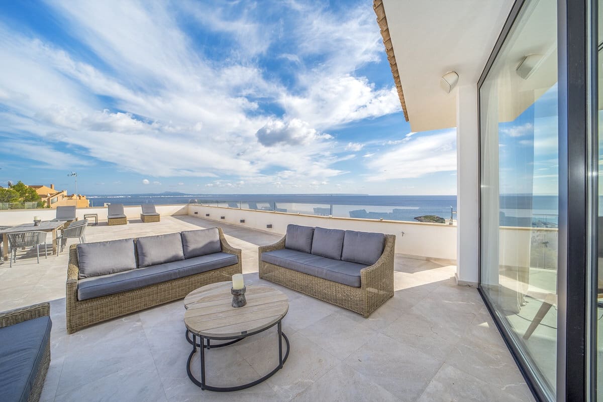 4 sypialnia Penthouse na sprzedaż w Illetas z garażem - 5 490 000 € (Ref: 9552364)