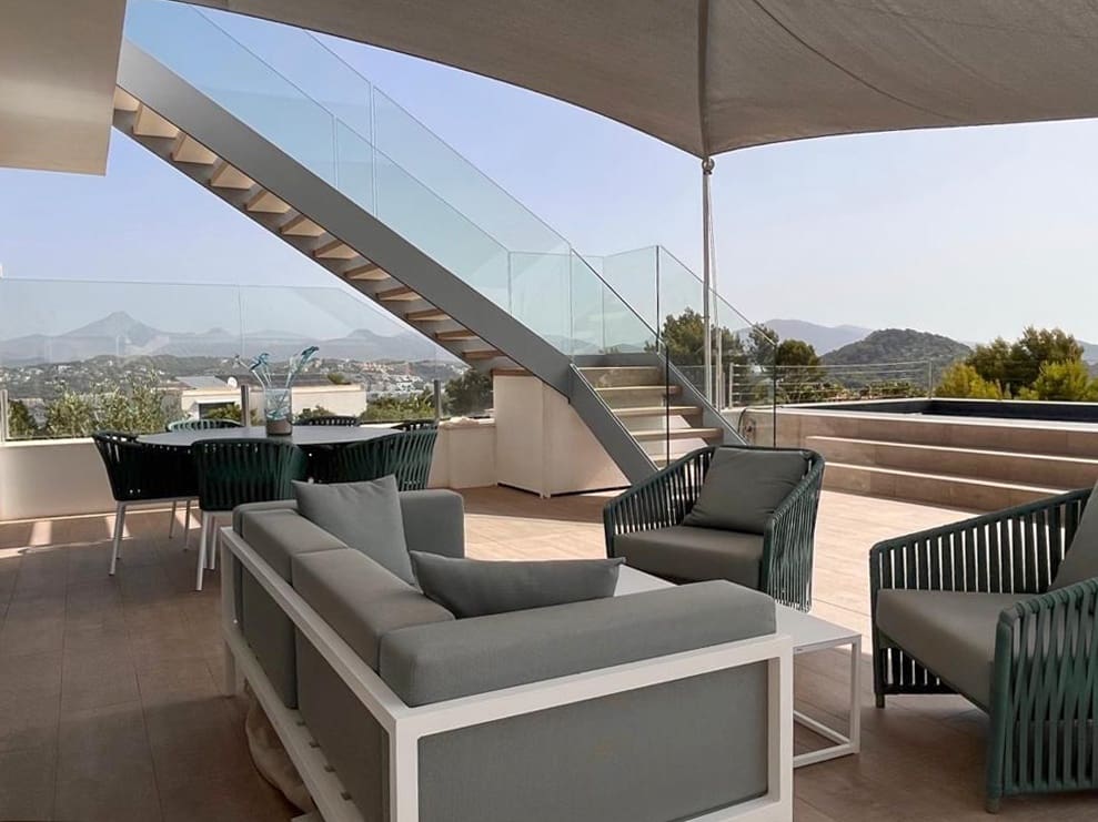 4 sypialnia Willa na sprzedaż w Santa Ponsa z basenem garażem - 5 900 000 € (Ref: 9552372)