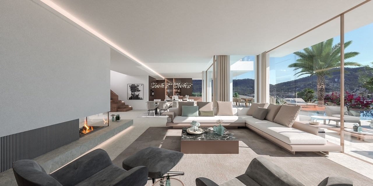 Chalet de 5 habitaciones en Puerto de Andratx en venta con piscina garaje - 5.900.000 € (Ref: 9552665)