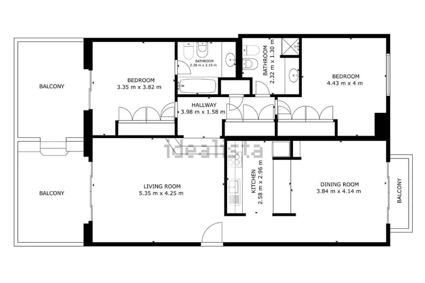2 bedroom Flat for sale in Puerto Santiago with pool - € 425,000 (Ref: 10045724)