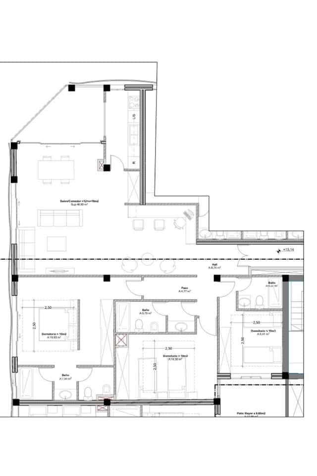 3 slaapkamer Flat te koop in Santa Cruz de Tenerife met zwembad garage - € 693.000 (Ref: 10141328)