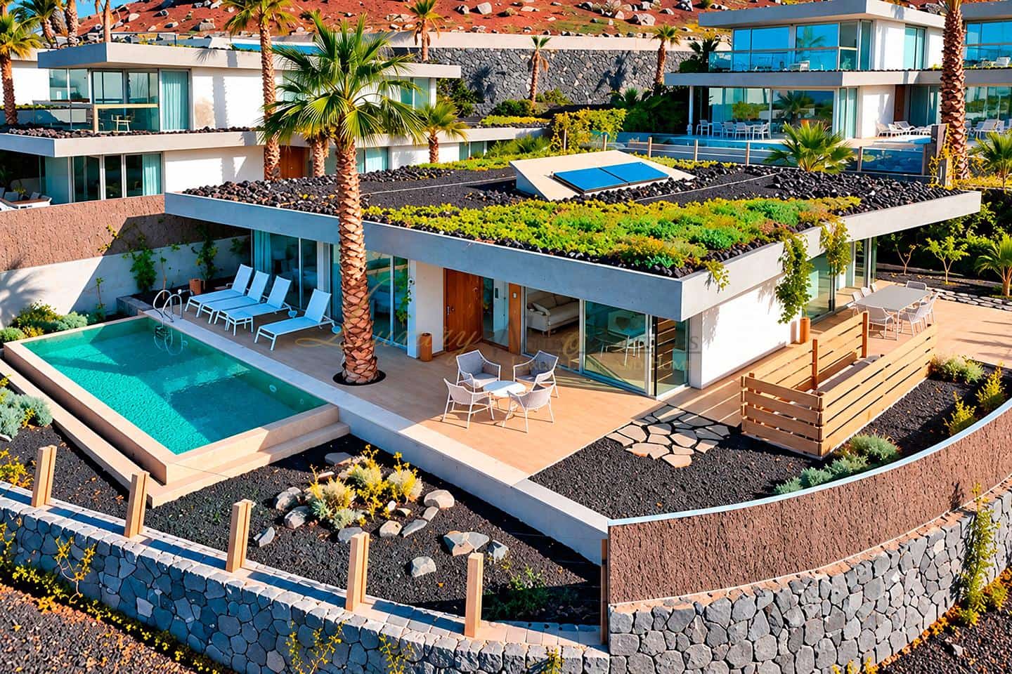 3 soverom Villa til salgs i Guia de Isora med svømmebasseng garasje - € 2 150 000 (Ref: 10154310)