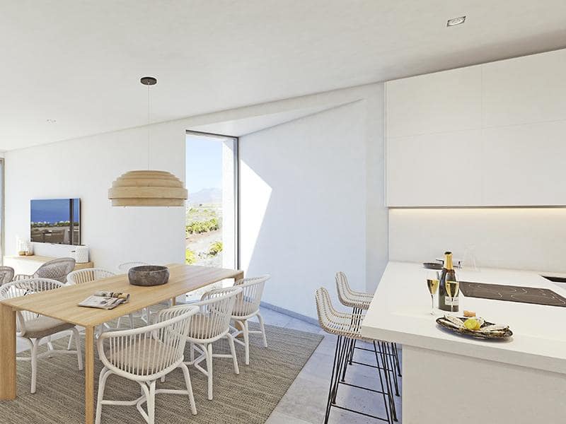 2 sypialnia Mieszkanie na sprzedaż w Guia de Isora z basenem garażem - 945 000 € (Ref: 6944098)