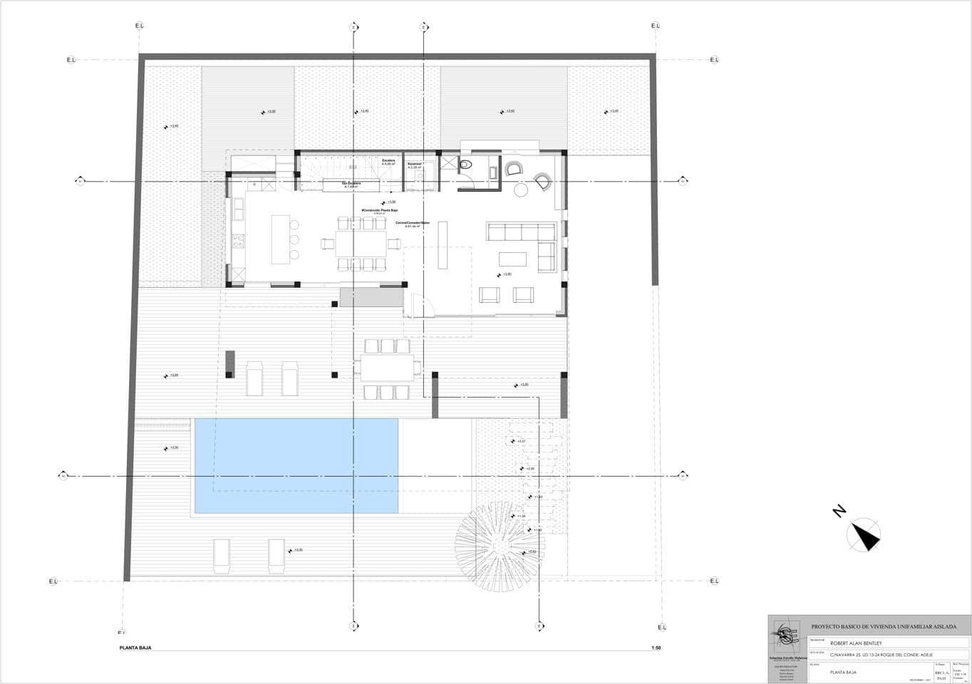5 soverom Villa til salgs i Roque del Conde med svømmebasseng garasje - € 1 950 000 (Ref: 7405175)