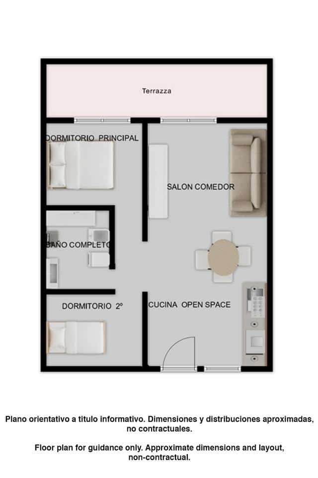 2 makuuhuone Asunto myytävänä paikassa Playa de las Americas mukana uima-altaan - 775 000 € (Ref: 8533061)
