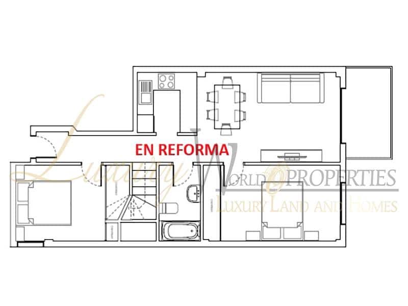 3 soveværelse Lejlighed til salg i Palm-Mar med swimmingpool garage - € 450.000 (Ref: 8571135)