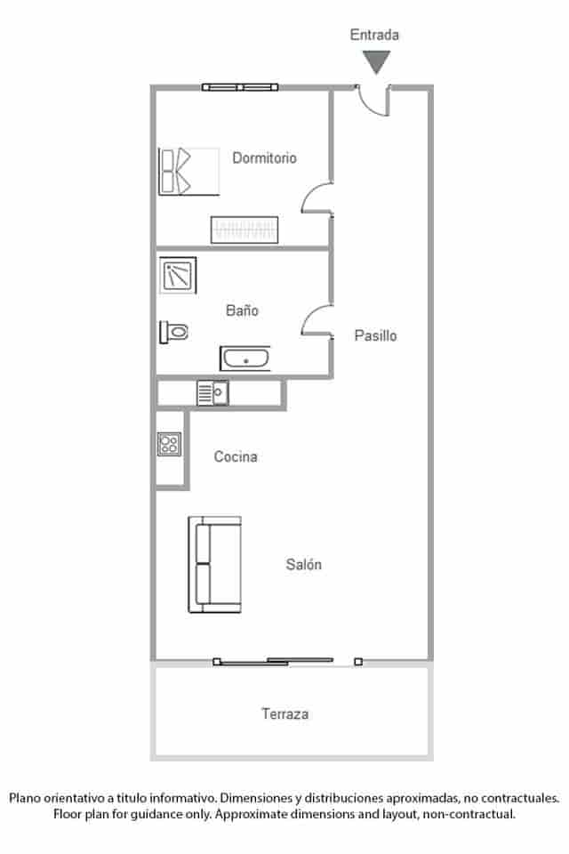 1 soverom Leilighet til salgs i Costa del Silencio med svømmebasseng - € 215 000 (Ref: 8788616)