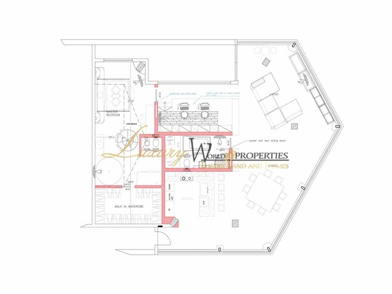 1 soveværelse Lejlighed til salg i Costa Adeje med swimmingpool - € 1.595.000 (Ref: 8924593)