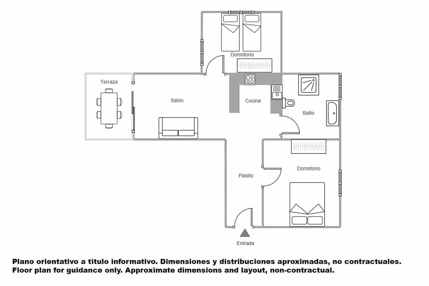 2 chambre Appartement à vendre à Costa Adeje avec piscine - 490 000 € (Ref: 9066982)