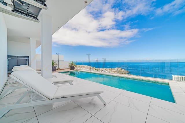 3 slaapkamer Flat te koop in Los Gigantes, Santiago del Teide met zwembad garage - € 2.495.000 (Ref: 9164306)