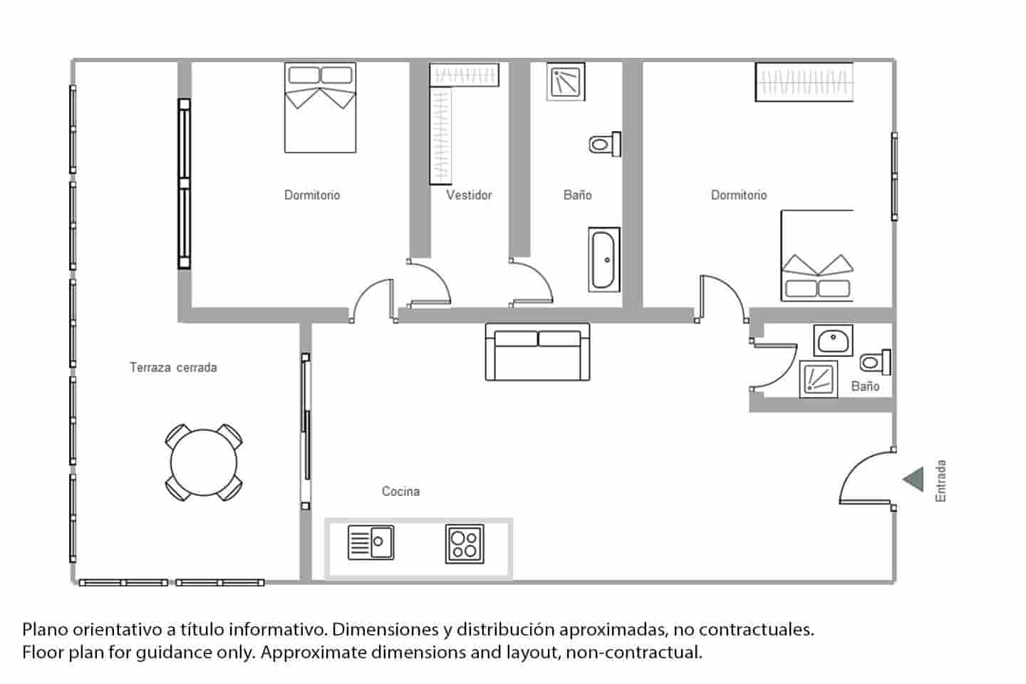 2 sypialnia Mieszkanie na sprzedaż w Los Cristianos - 540 000 € (Ref: 9337162)