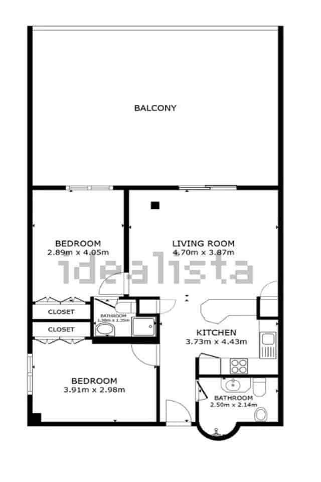 Piso de 2 habitaciones en Costa Adeje en venta con piscina - 479.000 € (Ref: 9352894)