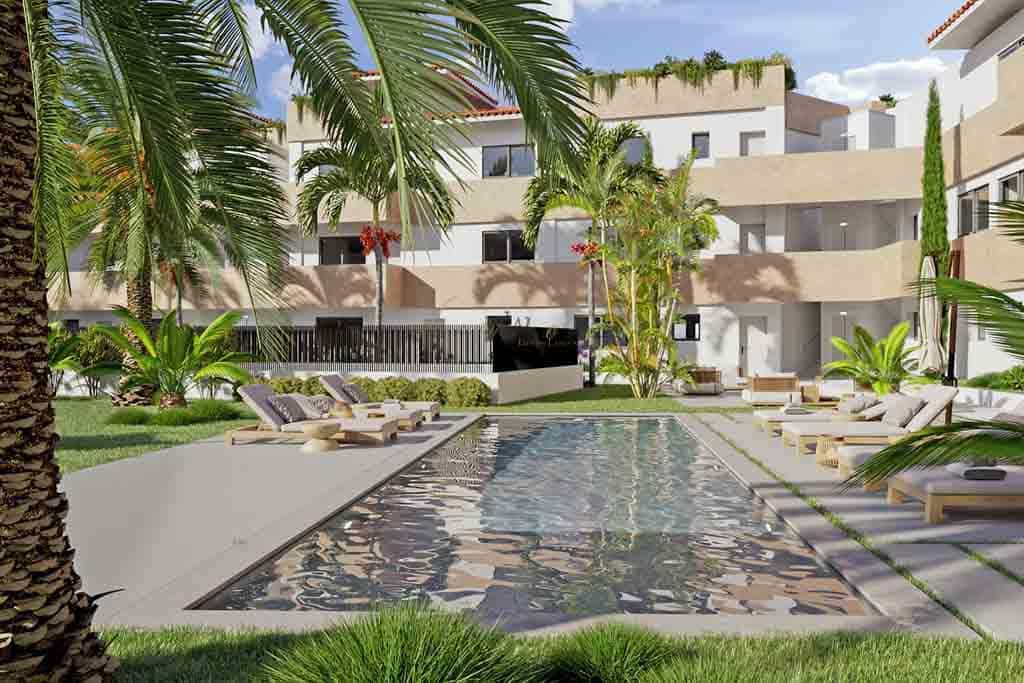 2 bedroom Flat for sale in Amarilla Golf with pool garage - € 304,800 (Ref: 9645952)