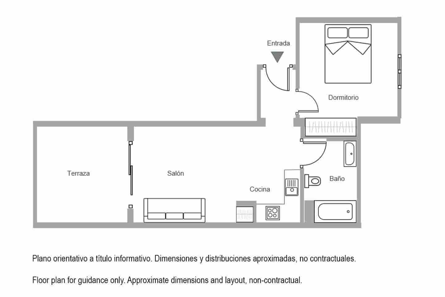 1 bedroom Flat for sale in Costa Adeje with pool - € 255,000 (Ref: 9795450)