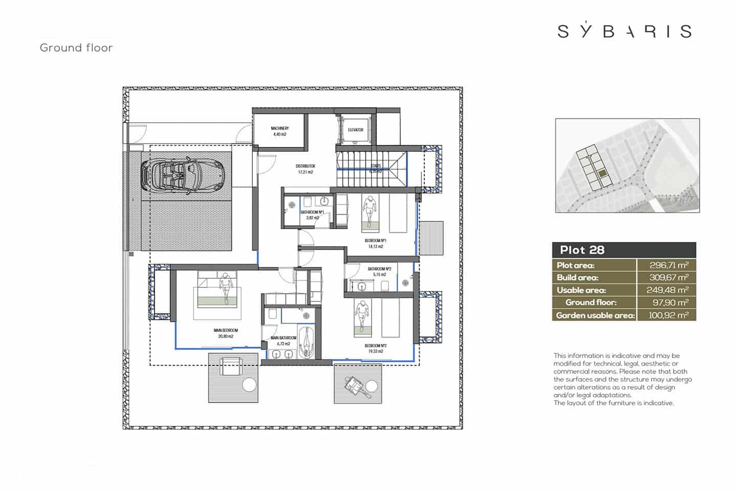 3 soverom Villa til salgs i Callao Salvaje med svømmebasseng garasje - € 1 766 000 (Ref: 9873986)