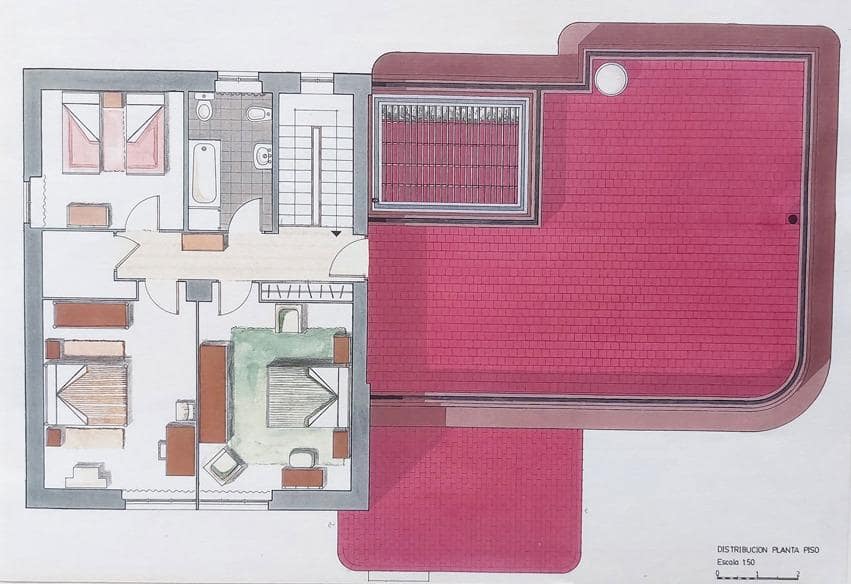 6 soveværelse Villa til salg i Ontinyent med swimmingpool garage - € 385.000 (Ref: 8822251)