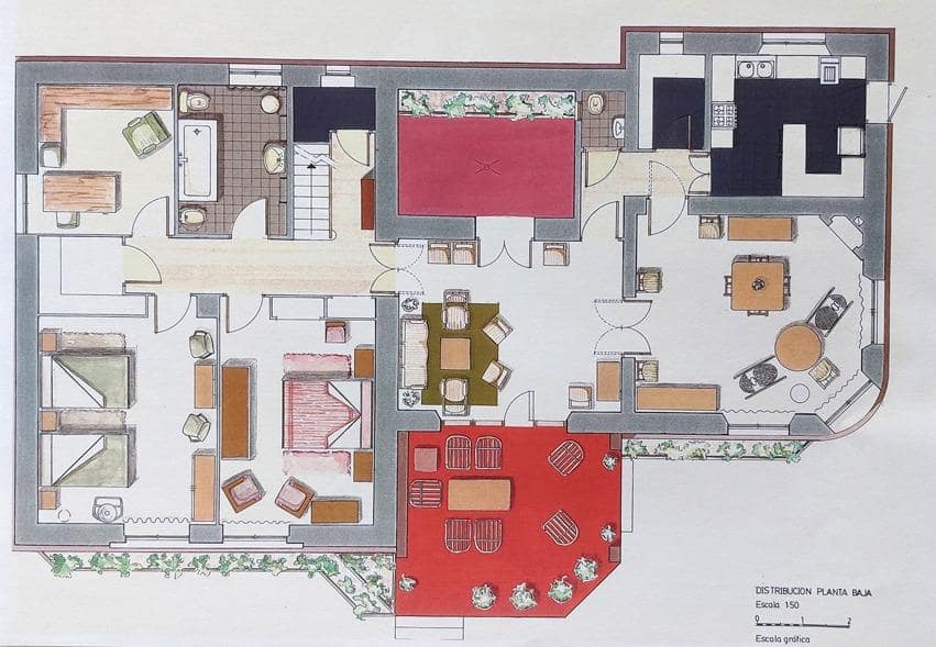 6 soveværelse Villa til salg i Ontinyent med swimmingpool garage - € 385.000 (Ref: 8822251)