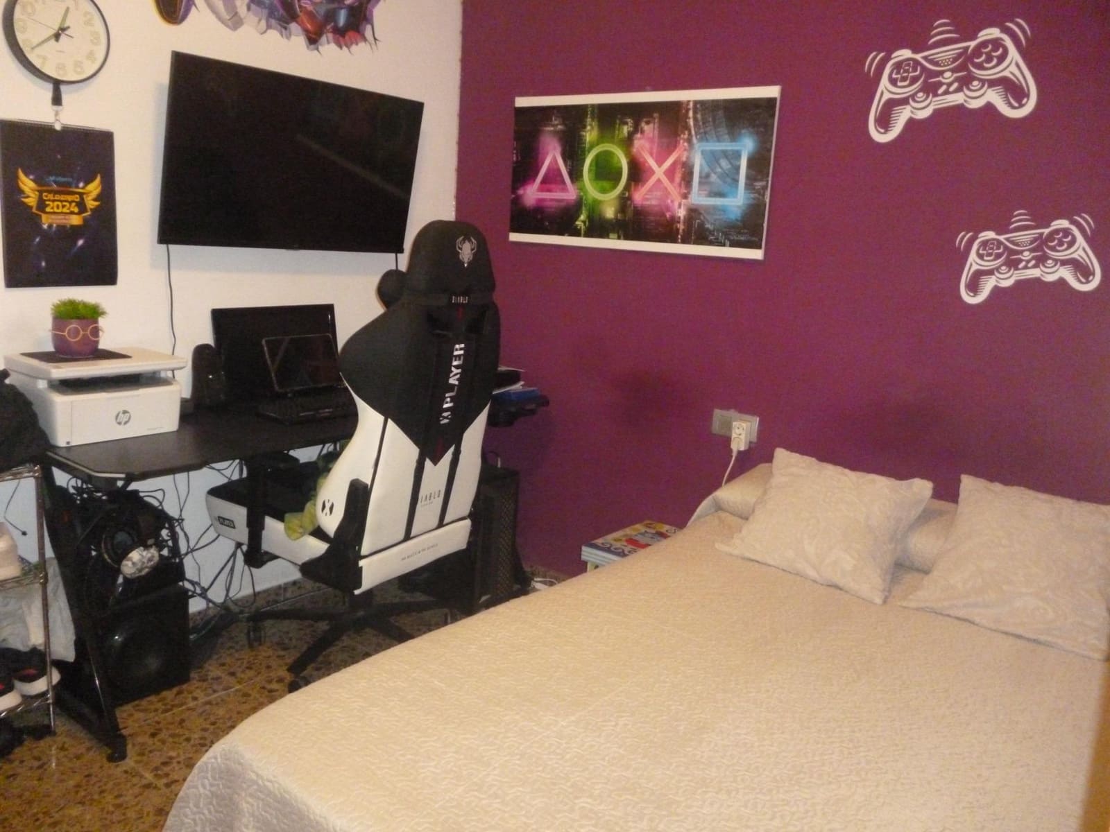 3 soveværelse Lejlighed til salg i Ontinyent med garage - € 190.000 (Ref: 9400865)