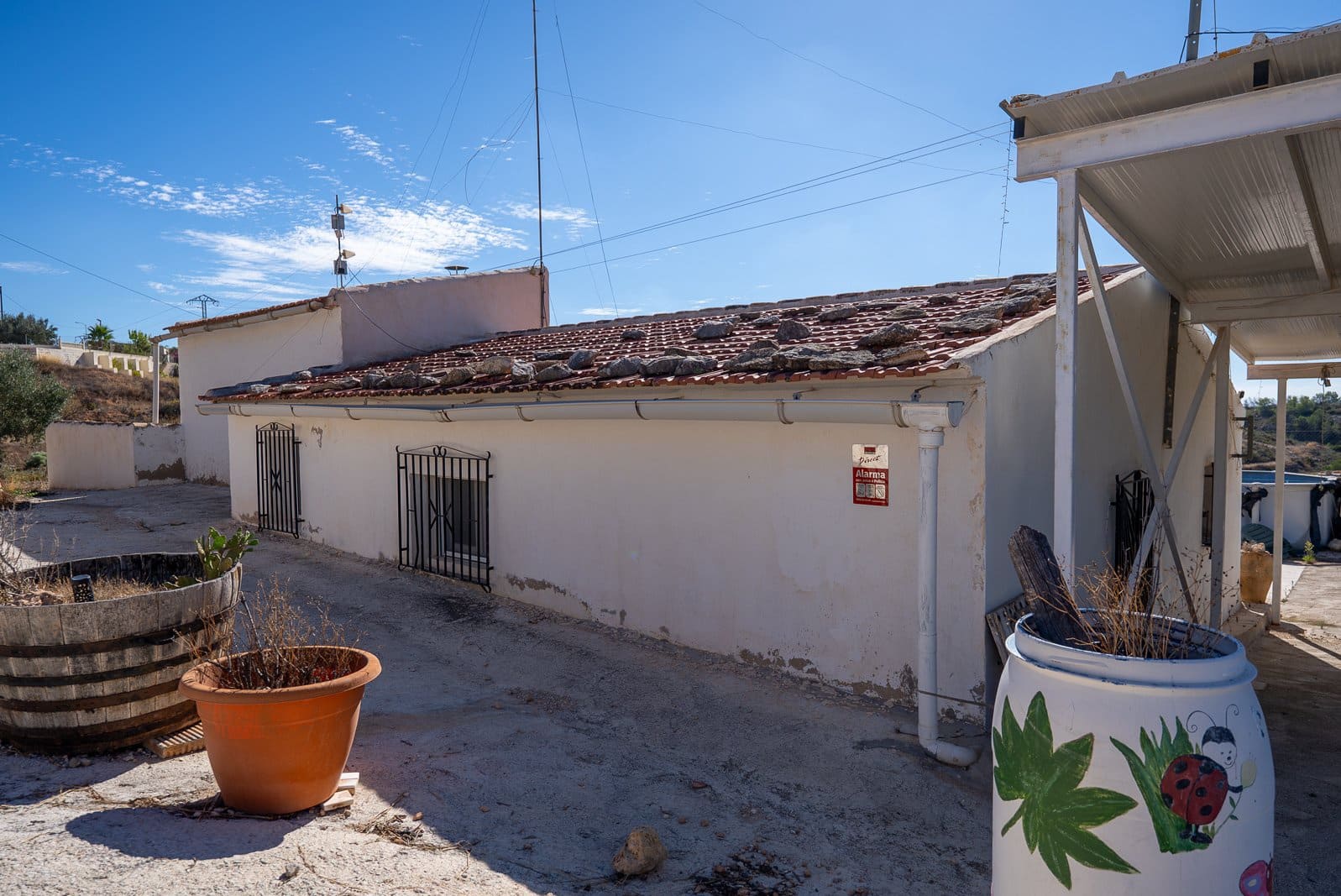 6 chambre Finca/Maison de Campagne à vendre à La Zarza avec piscine garage - 125 000 € (Ref: 10160545)