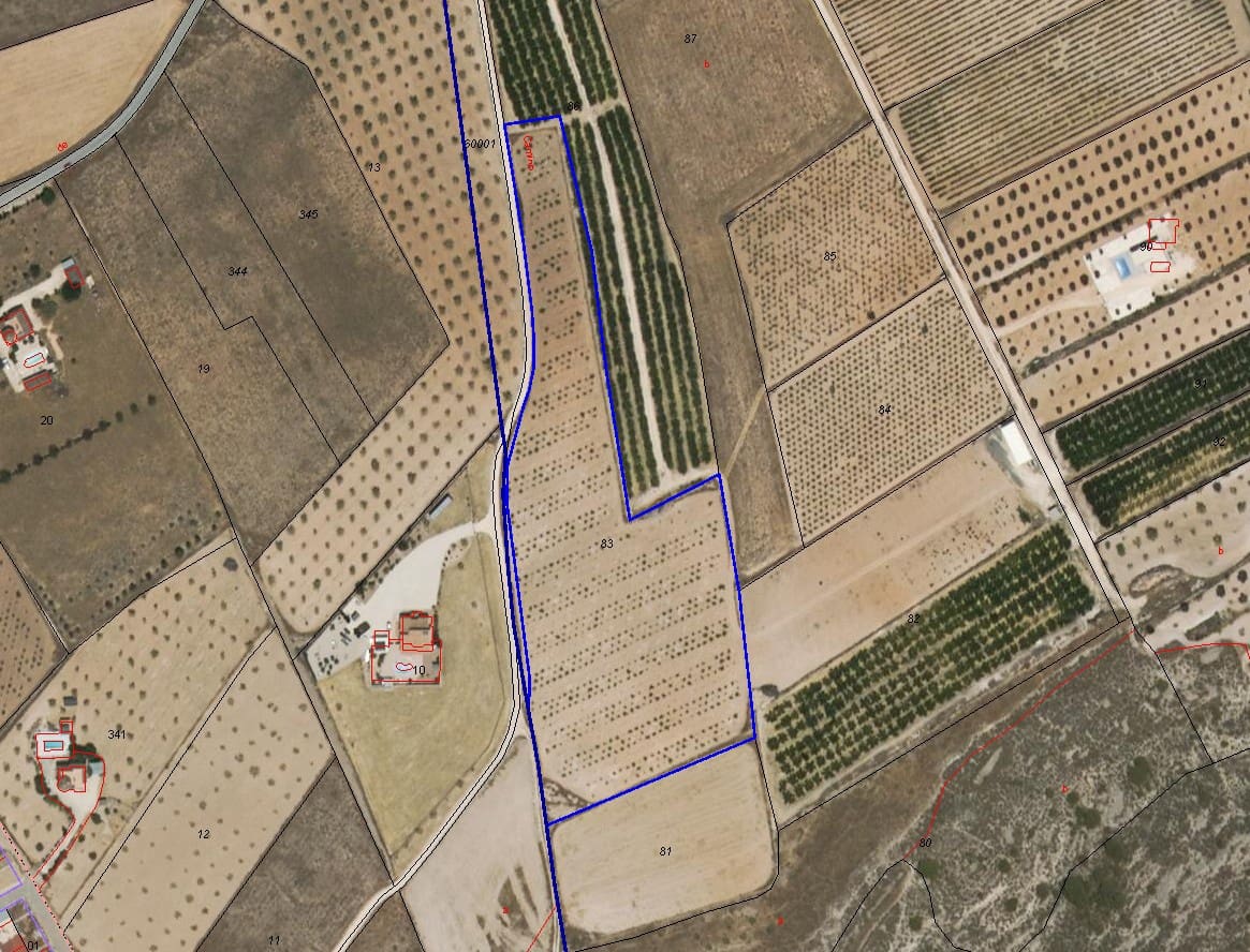 Mark till salu i Jumilla - 39 000 € (Ref: 3539468)