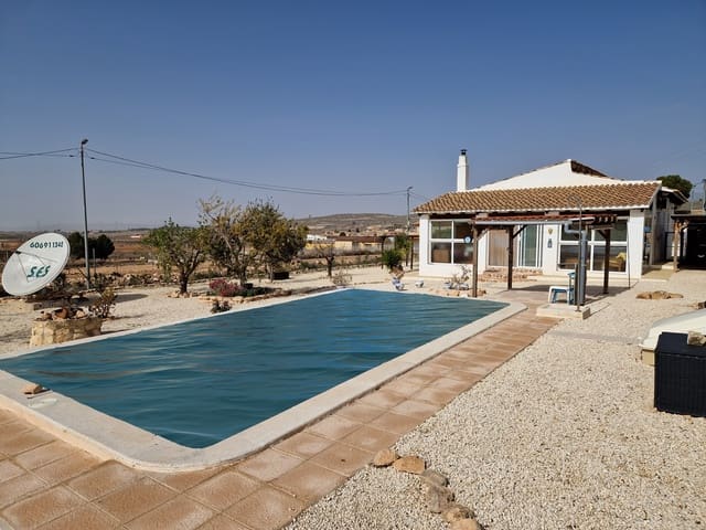 2 sypialnia Willa na sprzedaż w Cañada del Trigo, Pinoso z basenem - 199 950 € (Ref: 7412402)