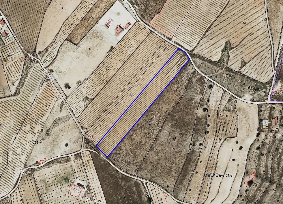 Grunde uden byggetilladelser til salg i Pinoso - € 25.000 (Ref: 8633805)