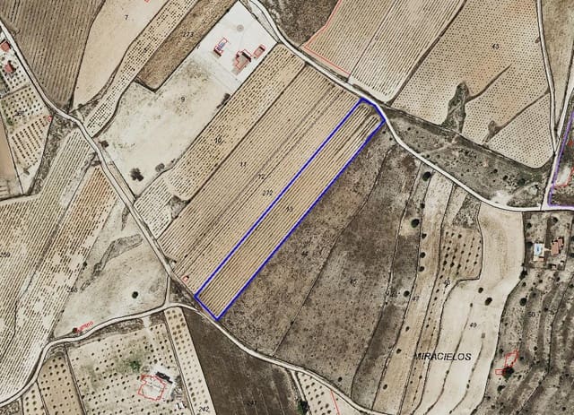 Grunde uden byggetilladelser til salg i Pinoso - € 25.000 (Ref: 8633805)